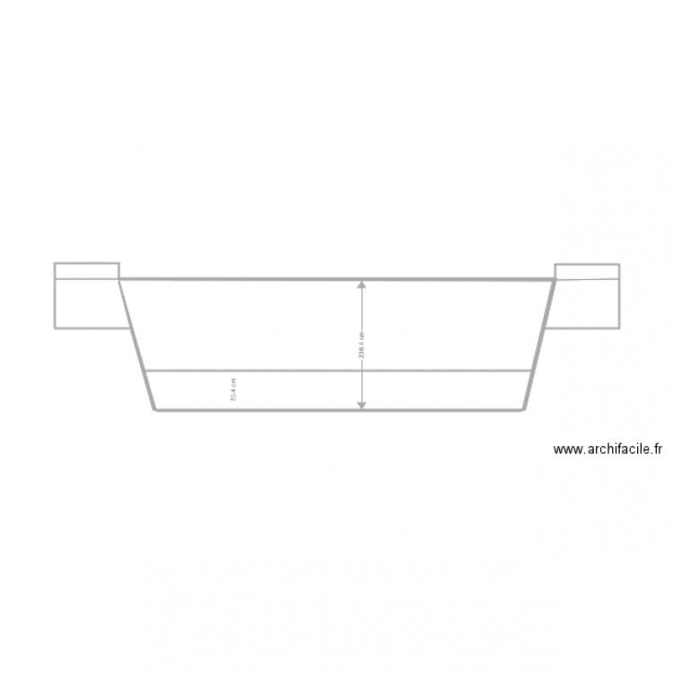 schema passerelle. Plan de 0 pièce et 0 m2