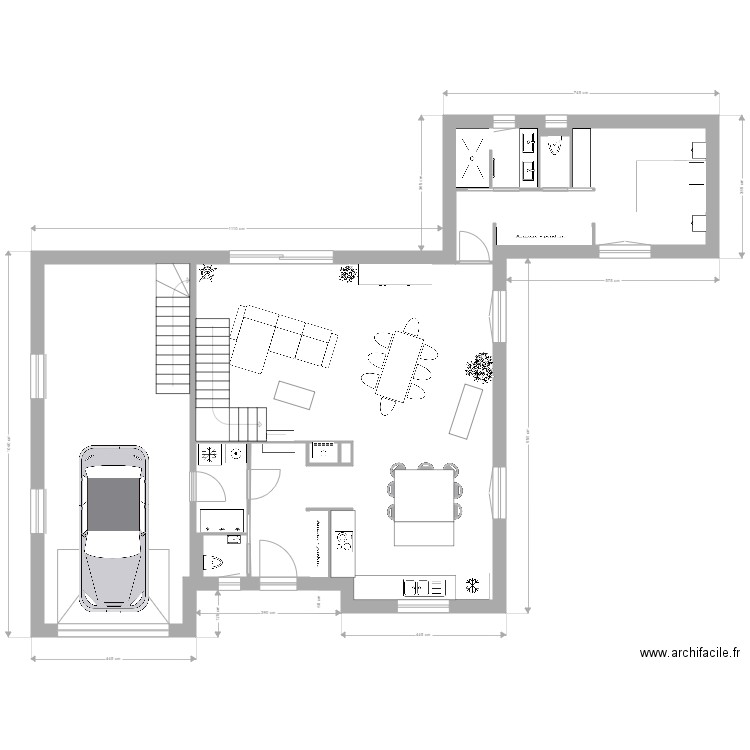 projet 2. Plan de 0 pièce et 0 m2