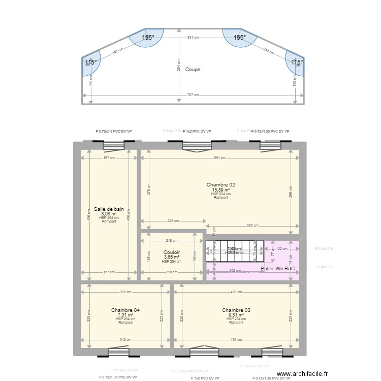 ML22012148 IBERRAKEN 427G. Plan de 23 pièces et 167 m2