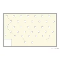 409 en &eacute;cole 1m50 table &agrave; table