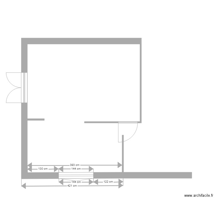 PLAN APPARTEMENT. Plan de 0 pièce et 0 m2