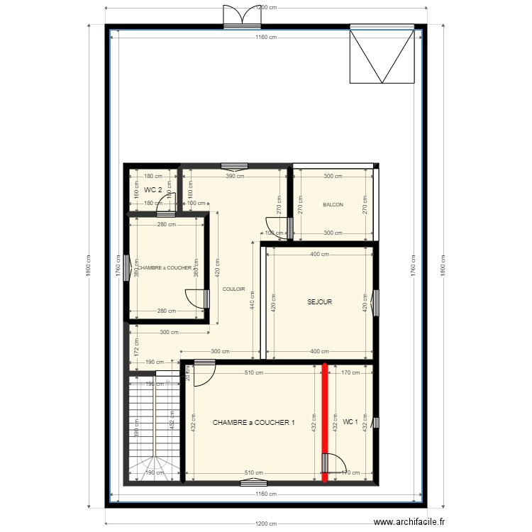 12x18 DPLX 36121222 R1. Plan de 0 pièce et 0 m2