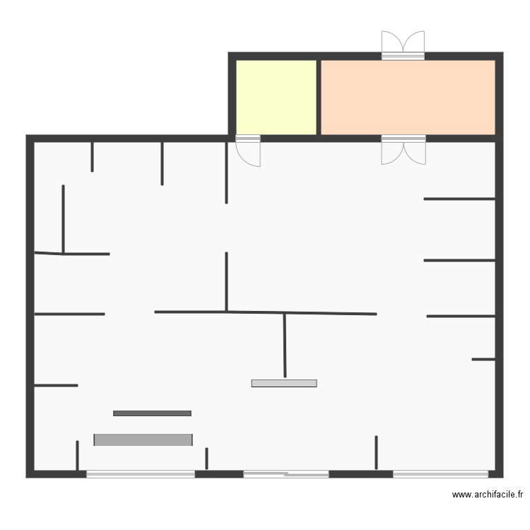 Plan gémo chanteloup. Plan de 3 pièces et 184 m2