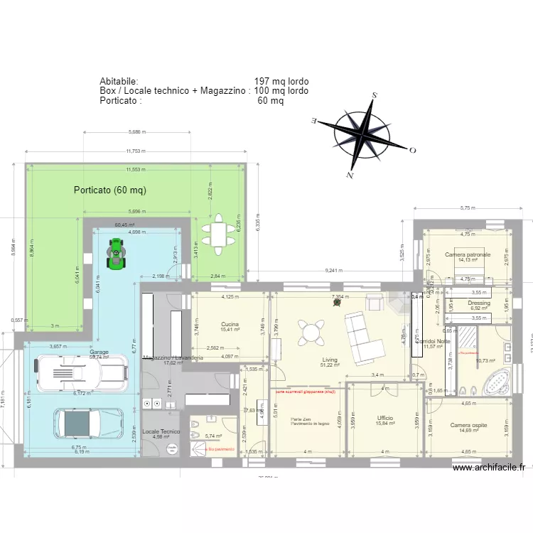 Maison 13. Plan de Maison 13. Plan de