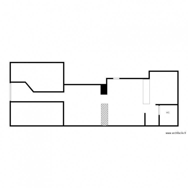 Salon de thé. Plan de 0 pièce et 0 m2