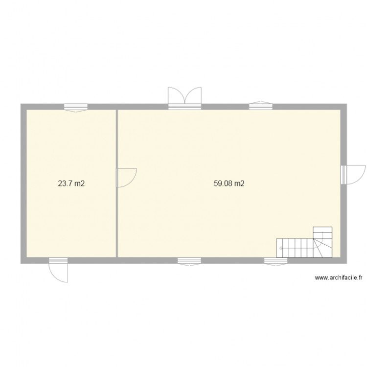 grande maison . Plan de 0 pièce et 0 m2