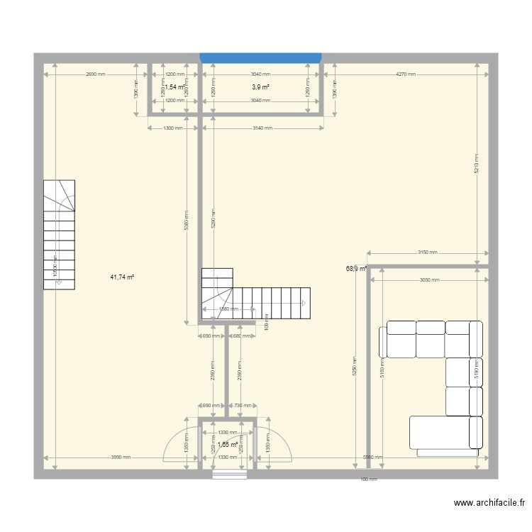 esserts rez. Plan de 0 pièce et 0 m2