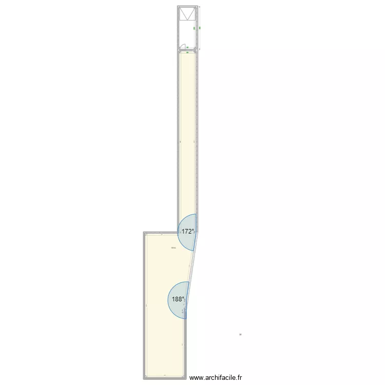 surface extérieur terrain . Plan de surface extérieur terrain . Plan de