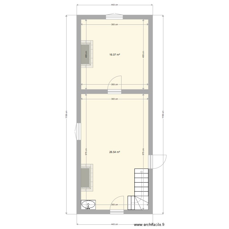 Launie. Plan de 0 pièce et 0 m2