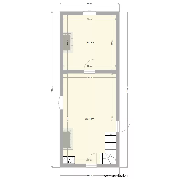 Launie. Plan de 