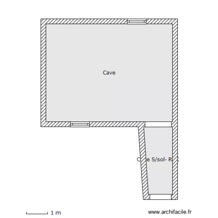 KACAR - Cave 2. Plan de 