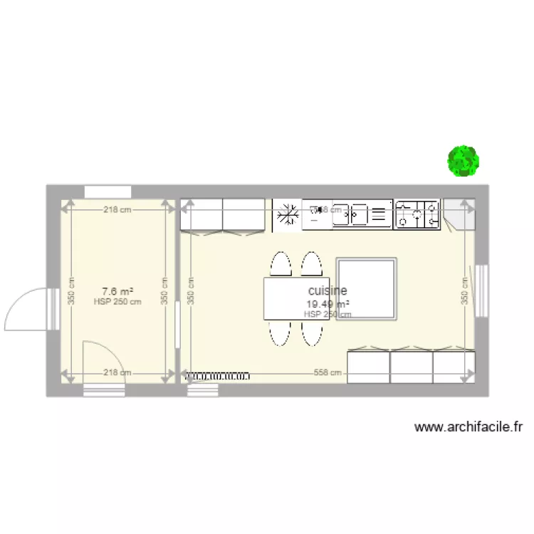 cuisine. Plan de cuisine. Plan de