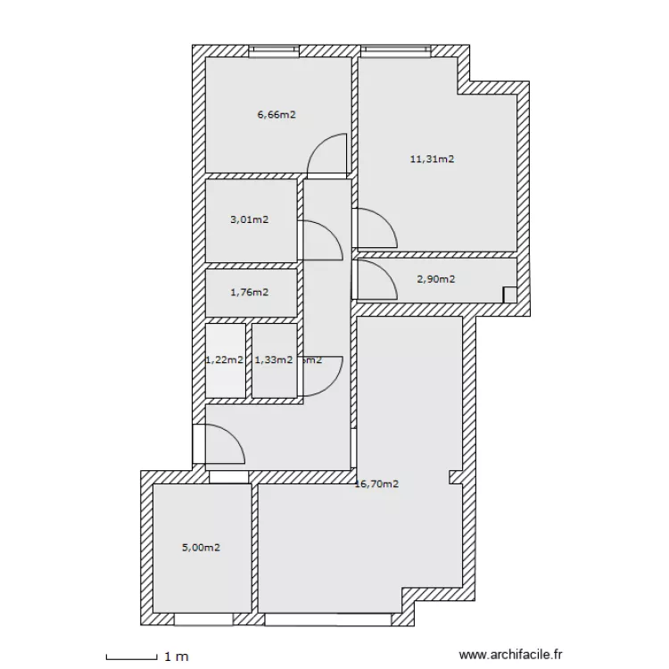 Baalhoek. Plan de 