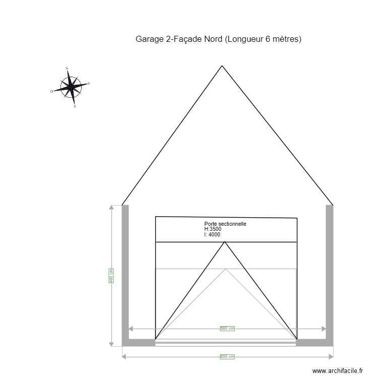 Garage 2. Plan de 0 pièce et 0 m2