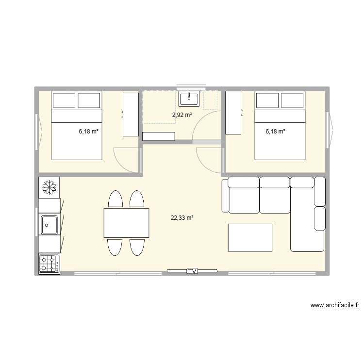 chaletlogis. Plan de 0 pièce et 0 m2