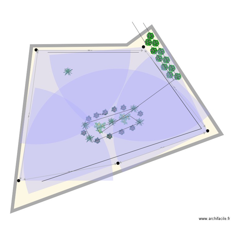 jardin test4. Plan de 0 pièce et 0 m2