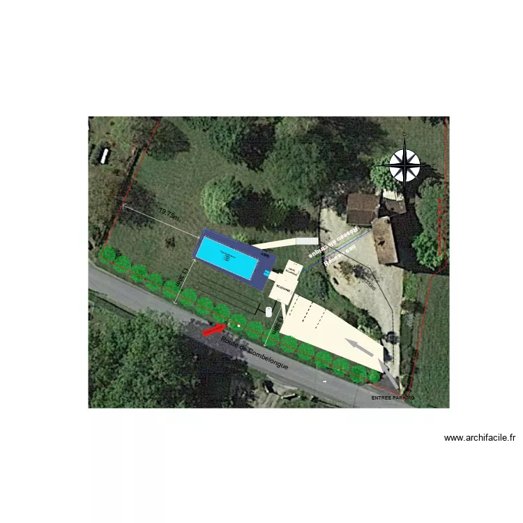 PLAN DE MASSE 30 mars 21. Plan de 