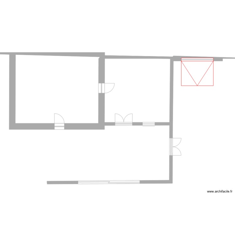 Plan jardin dhiver. Plan de 0 pièce et 0 m2