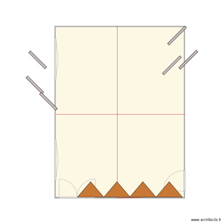 B217 bâton rompu. Plan de 0 pièce et 0 m2