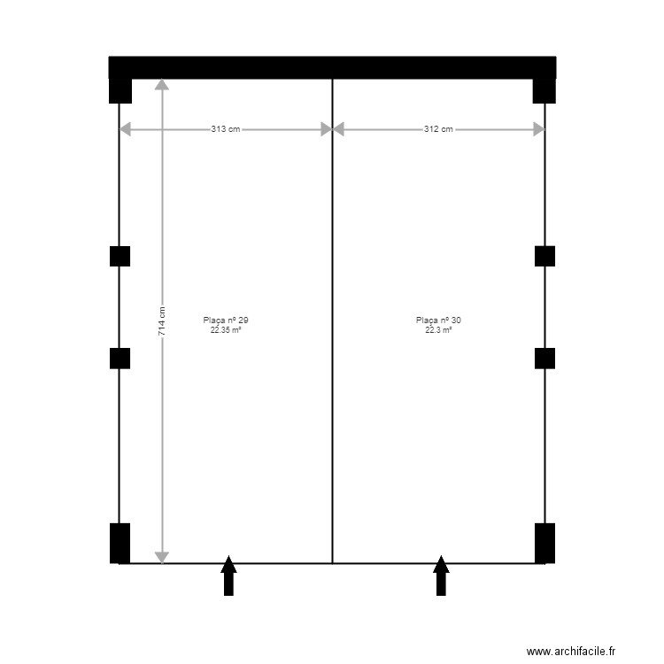 PARC GUILLEMÓ BLOC B 4 2 ANDORRA LA VELLA. Plan de 3 pièces et 69 m2