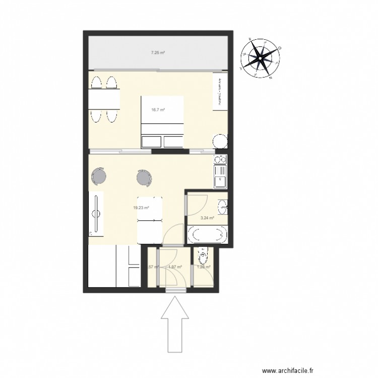 F1 SANTA LINA. Plan de 0 pièce et 0 m2