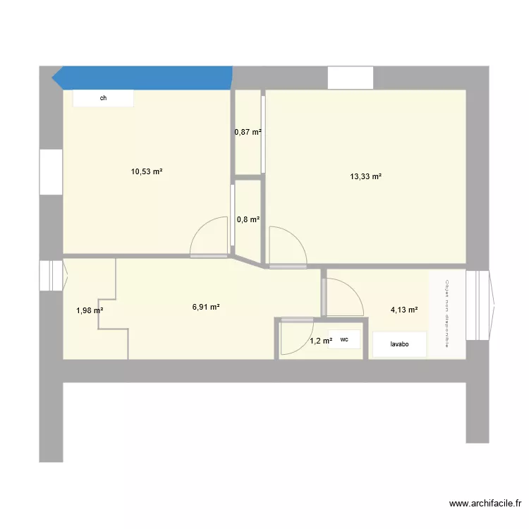1er etage v3. Plan de 