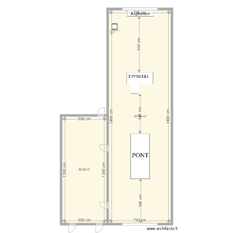 Blais. Plan de 0 pièce et 0 m2