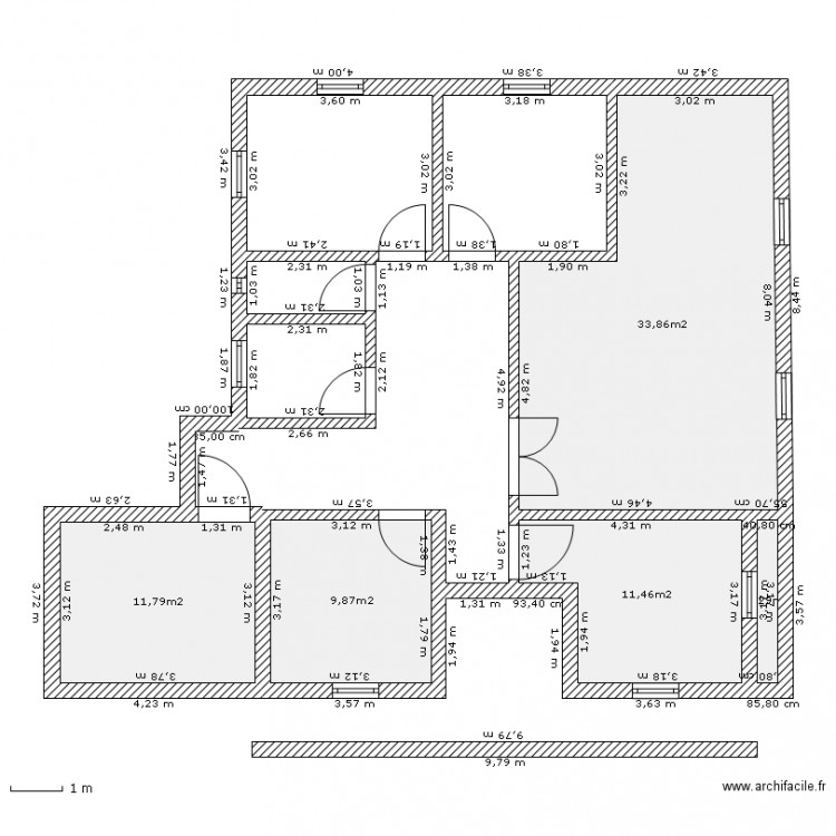 F4 etage Prime. Plan de 0 pièce et 0 m2
