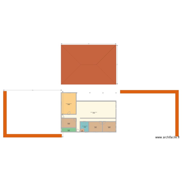 Le moule conteneur. Plan de 0 pièce et 0 m2