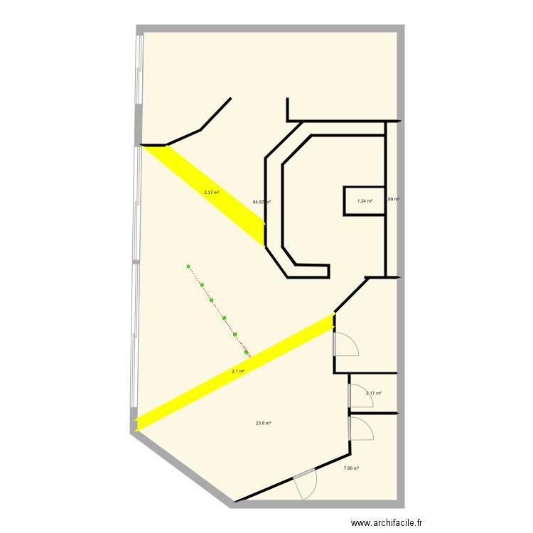 JUJUHJ. Plan de 0 pièce et 0 m2