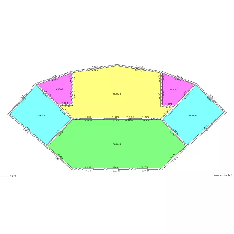 maison. Plan de 