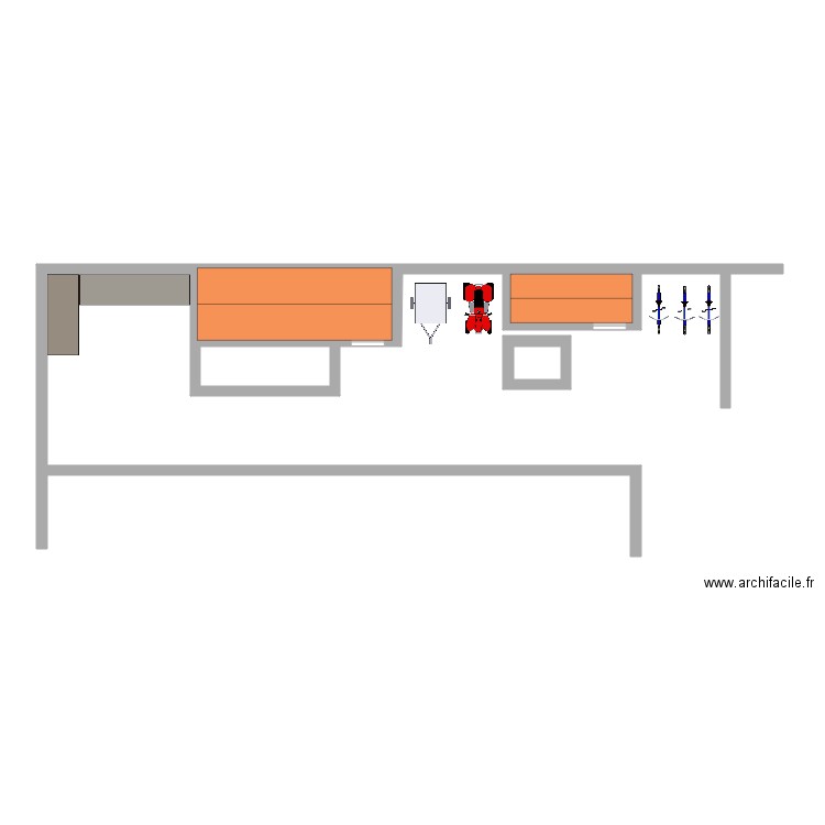 terrain ado. Plan de 0 pièce et 0 m2