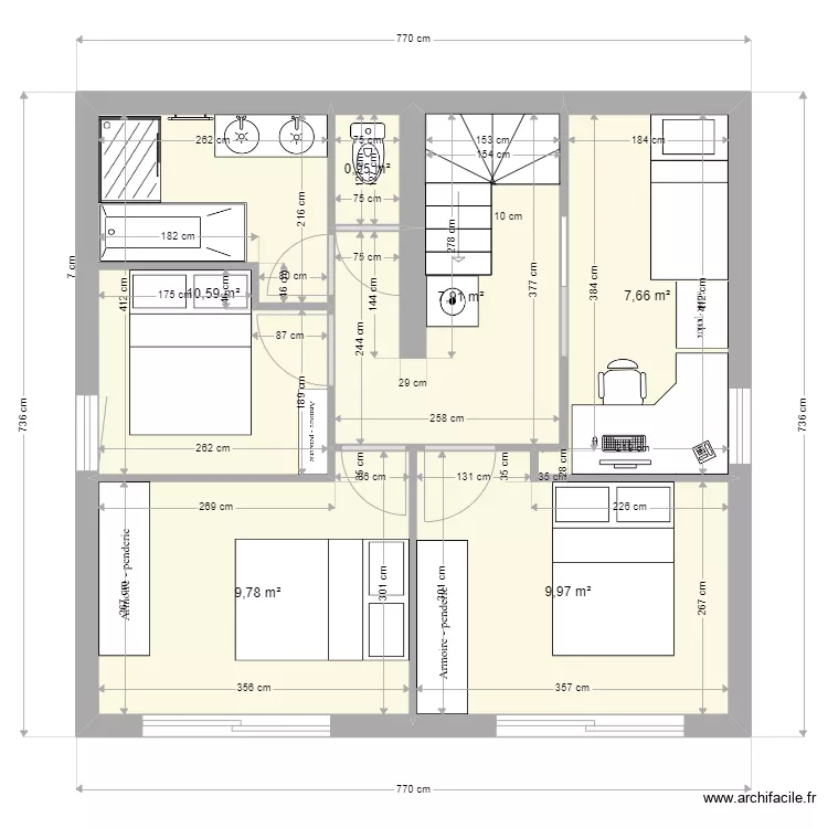 MASERA R-1 PROJET1. Plan de 