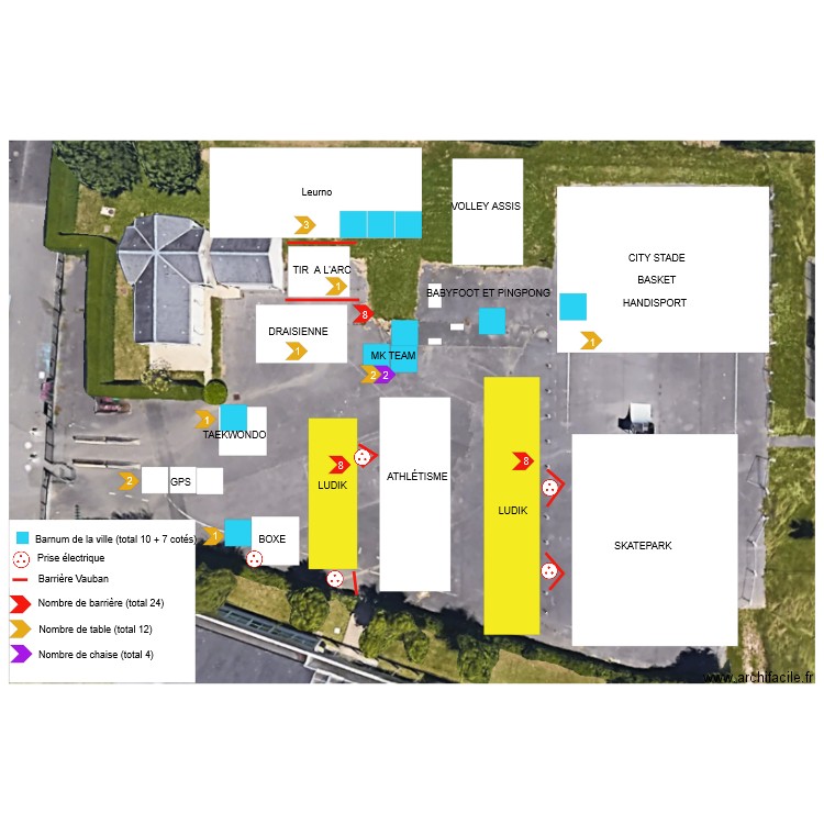 SGLC SKATEPARK. Plan de 0 pièce et 0 m2