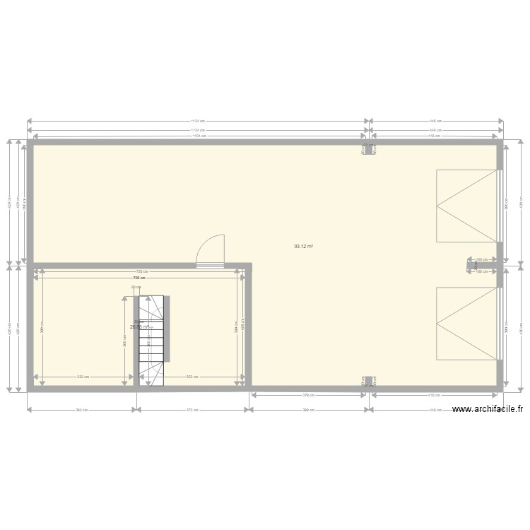 maison lancelot sous sol. Plan de 0 pièce et 0 m2