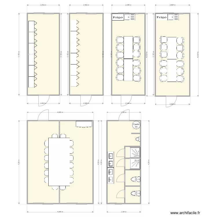 IETC  LES 2 ALPES ET VALMOREL. Plan de 