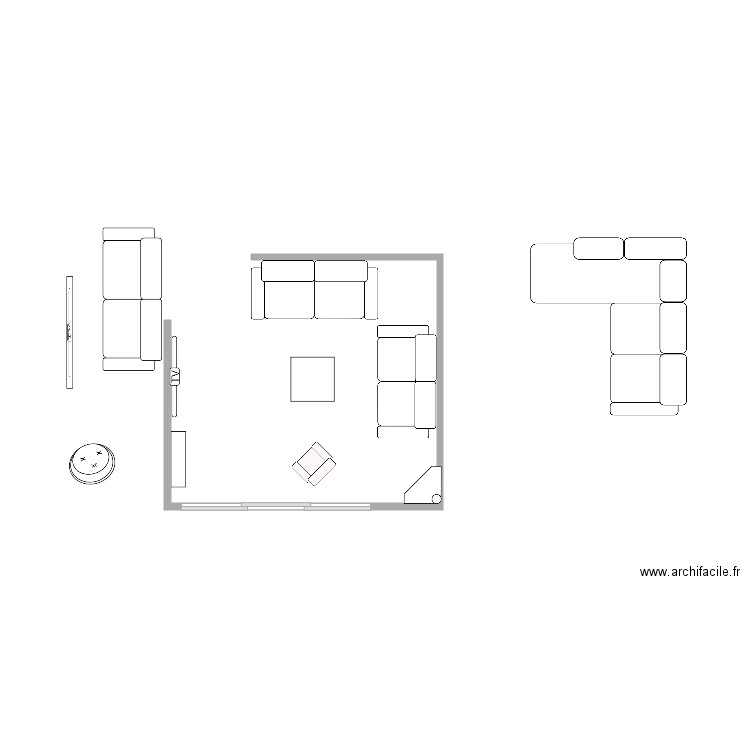 SALON. Plan de 0 pièce et 0 m2