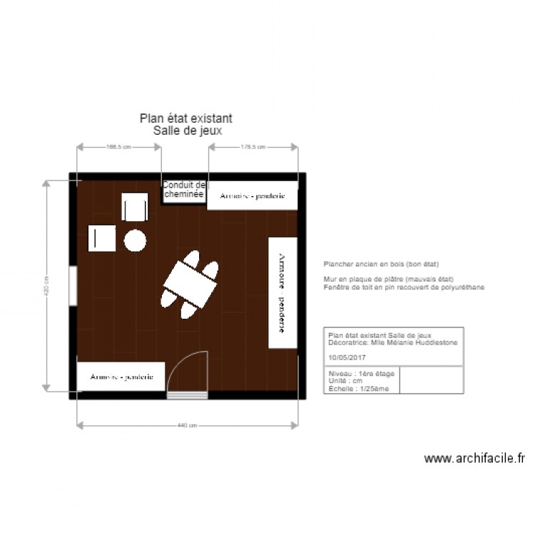 salle de jeu version 2. Plan de 0 pièce et 0 m2