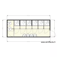 modules 6 douches Axe Environnement