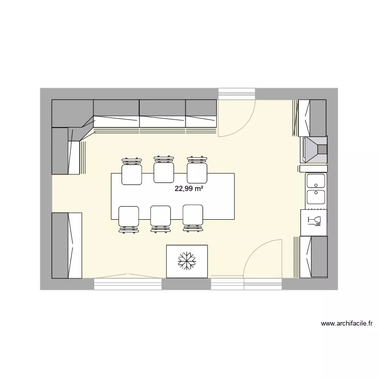 Cuisine1. Plan de 