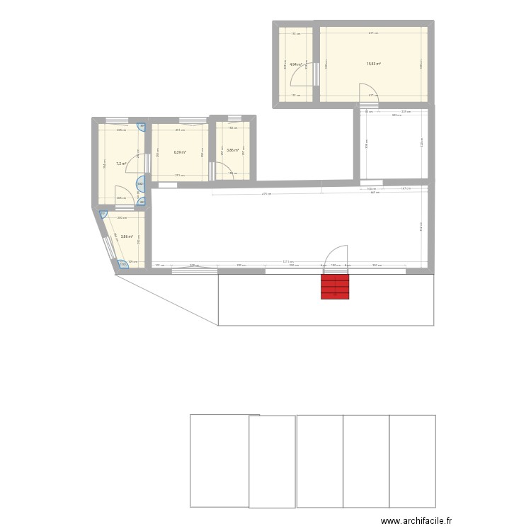 Local. Plan de 0 pièce et 0 m2