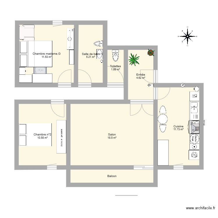 e33. Plan de 0 pièce et 0 m2