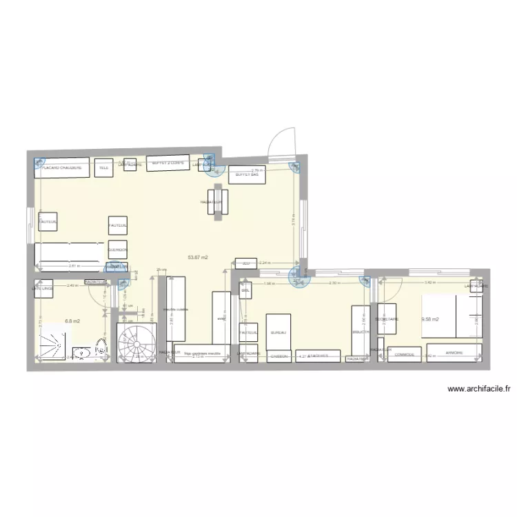 CANTA JARDIN NOUVEAU A8 B. Plan de 