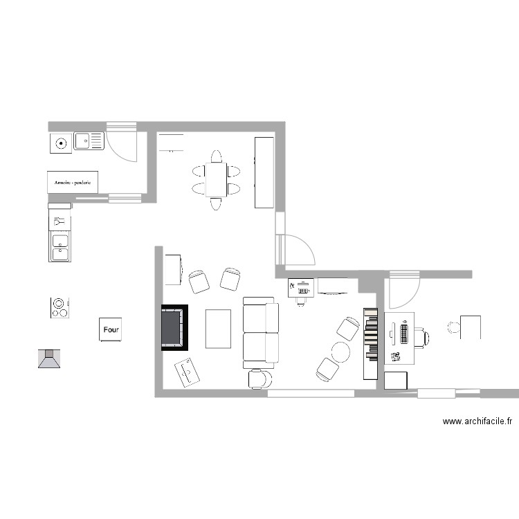 Maison Lectoure. Plan de 0 pièce et 0 m2