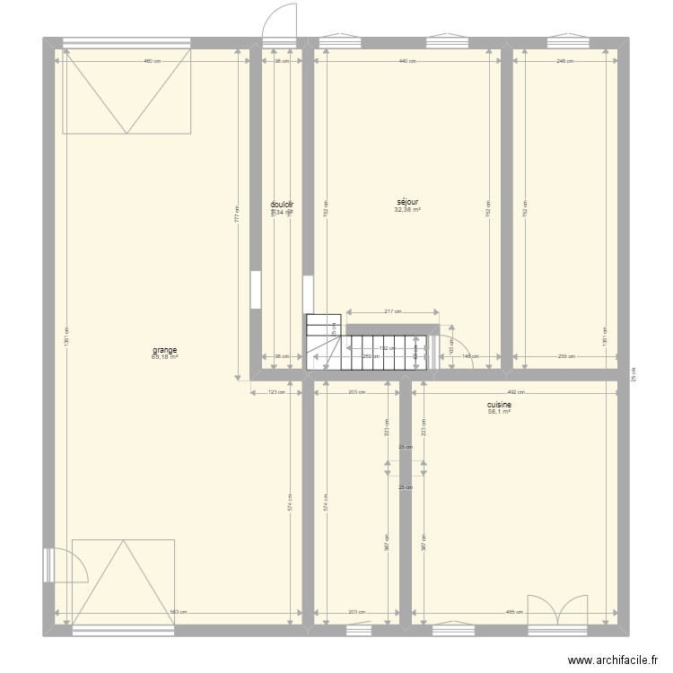 EN COURS. Plan de 0 pièce et 0 m2