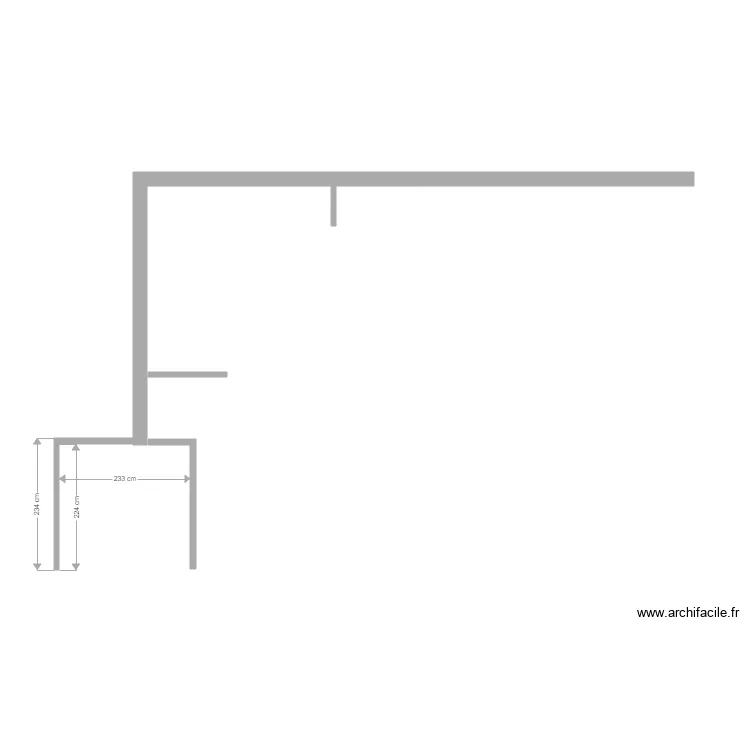 appartement Meyrin. Plan de 