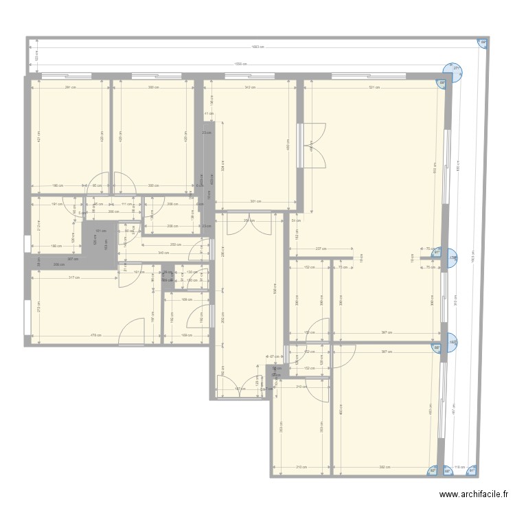 saussaye fini. Plan de 0 pièce et 0 m2