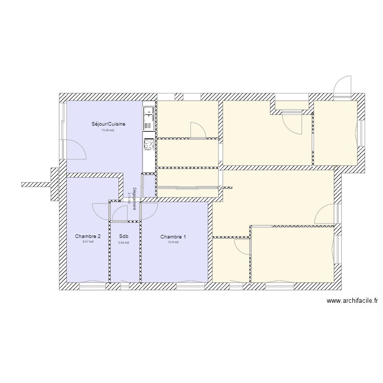 POLI 24 ter projet. Plan de 0 pièce et 0 m2