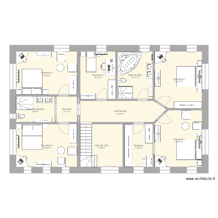 Etage 01 3. Plan de 0 pièce et 0 m2