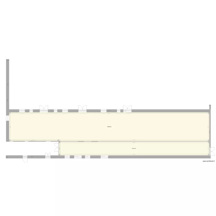 Biblioth&egrave;que Poitiers V1. Plan de 